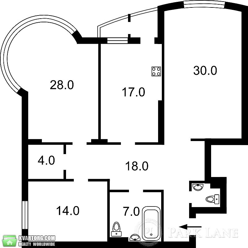 Sell 3-room apartment. Киев,  Автозаводская — photo 2