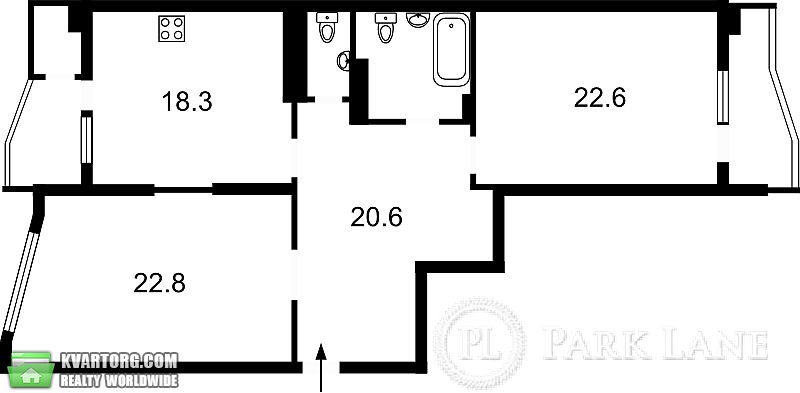 Sell 2-room apartment. Киев,  Харьковское шоссе — photo 4