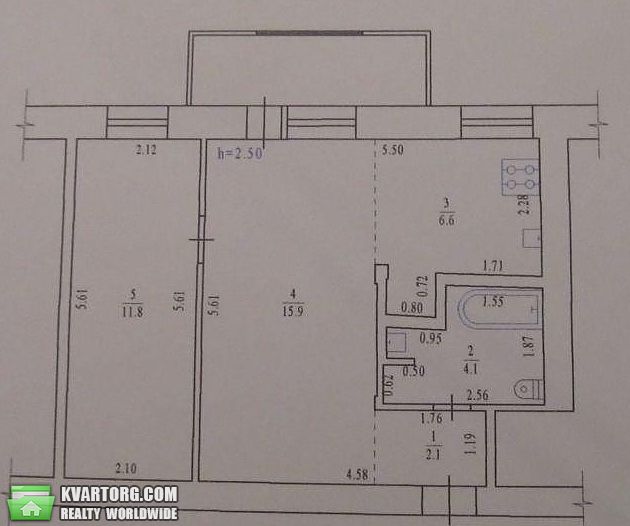 Sell 2-room apartment. Полтава, Зигіна — photo 4