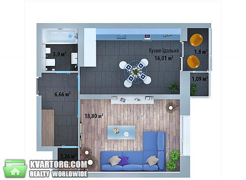 Sell 1-room apartment. Киев, Соломенская — photo 1