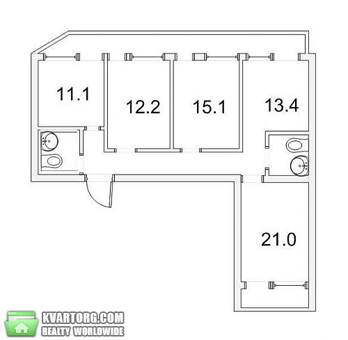 Sell 4-room apartment. Киев, Артема — photo 8