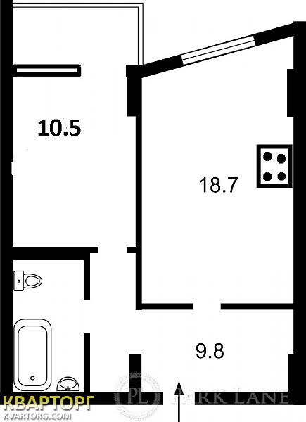 Sell 1-room apartment. Киев,  Победы пр — photo 2