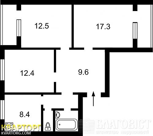 Sell 3-room apartment. Киев,  Ушакова — photo 3
