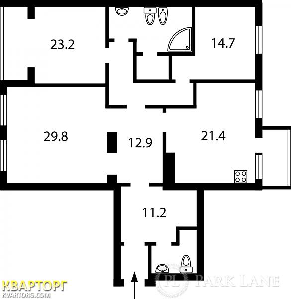 Sell 3-room apartment. Киев, Давыдова бул — photo 5