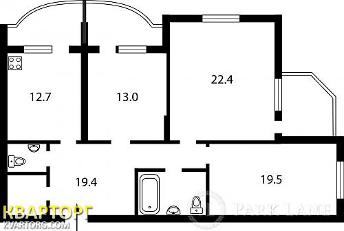 продам 3-комнатную квартиру. Киев,   Науки пр - фото 4