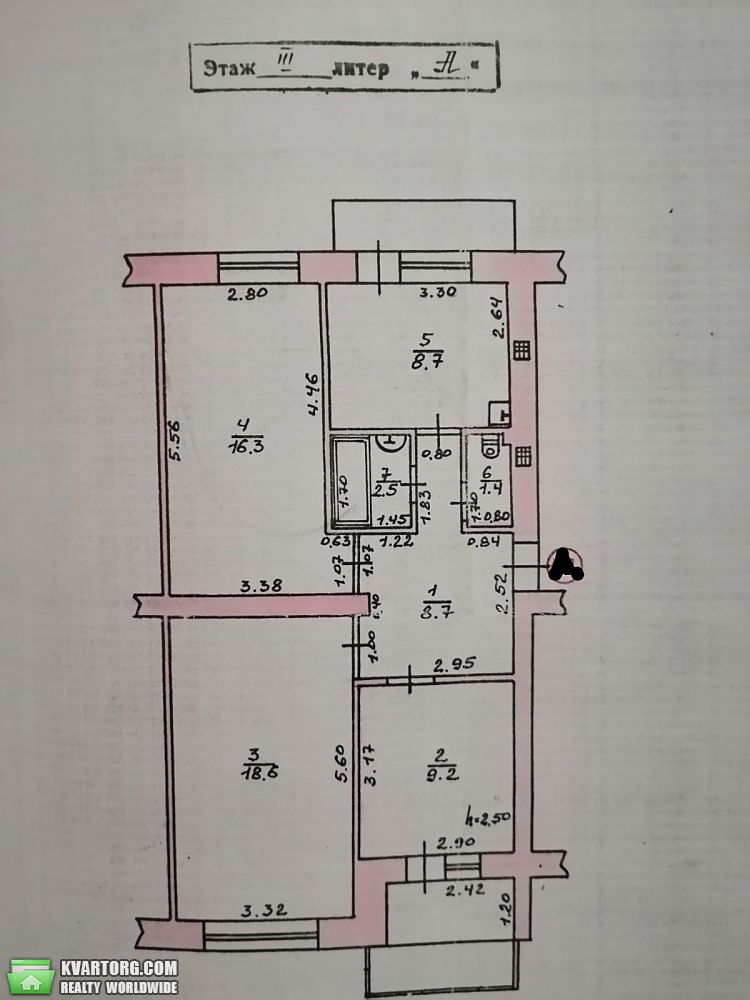 Sell 3-room apartment. Одесса, ул. Победы — photo 1