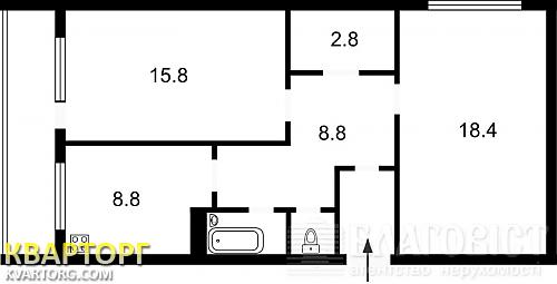 Sell 2-room apartment. Киев,  Пимоненко — photo 2