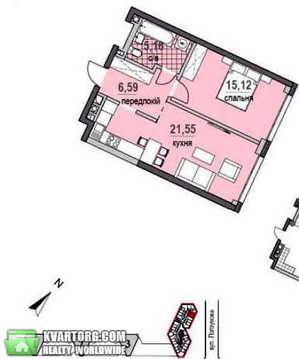 Sell 1-room apartment. Киев,  Липковского — photo 2