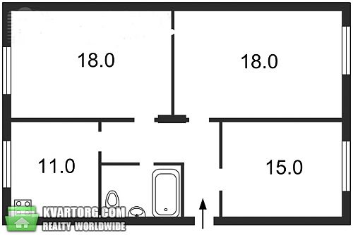 Sell 3-room apartment. Киев, Лумумбы — photo 1