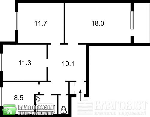 Sell 3-room apartment. Киев, Героев Днепра — photo 6