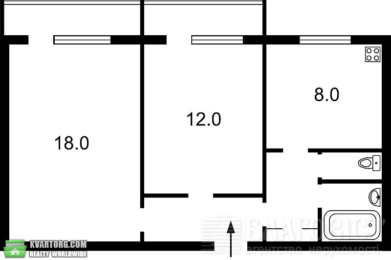 Sell 2-room apartment. Киев,  Героев Сталинграда пр — photo 2