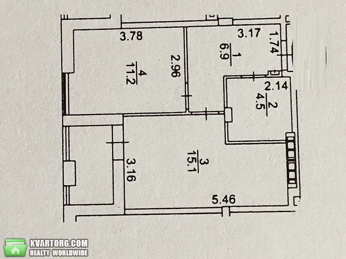Sell 1-room apartment. Киев, Регенераторная — photo 4