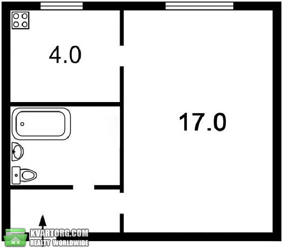 Sell 1-room apartment. Киев,  Дегтяревская — photo 9