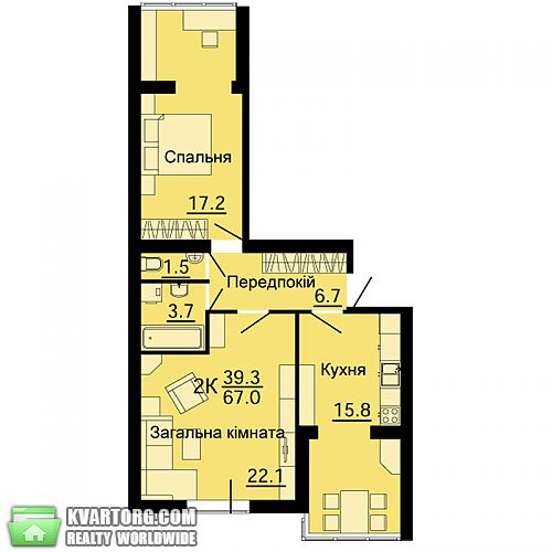 Sell 2-room apartment. Киев, кошевая — photo 1
