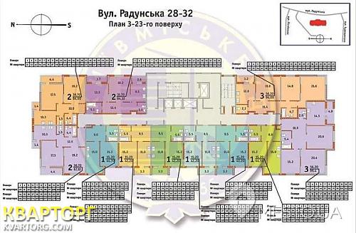 Sell 3-room apartment. Киев, Радунская — photo 3