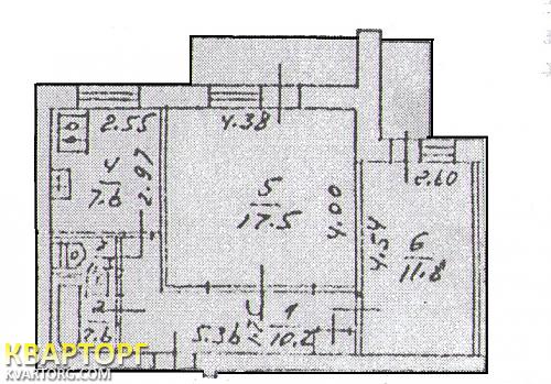 продам 2-комнатную квартиру. Киев,  Лобачевского пер. - фото 2