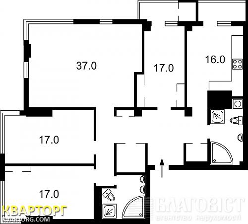 Sell 3-room apartment. Киев, Мирного Панаса — photo 3