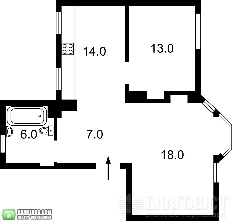 Sell 2-room apartment. Киев,  Мазепы — photo 3