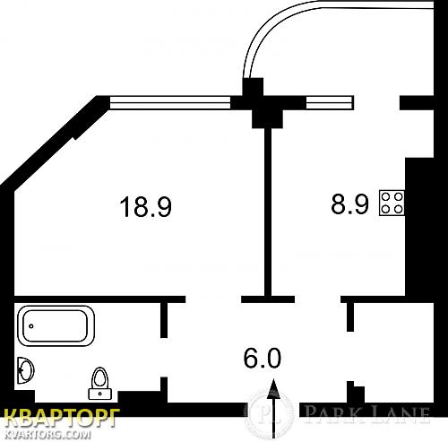 Sell 1-room apartment. Киев, Днепровская наб — photo 2