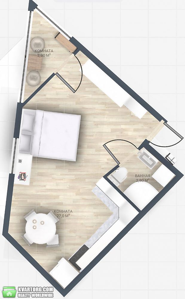 Sell 1-room apartment. Одесса, М. Грушевского — photo 4