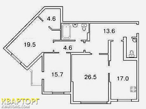 Sell 3-room apartment. Киев,  Срибнокильская — photo 10
