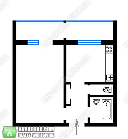 Sell 1-room apartment. Киев,  Николаева — photo 1