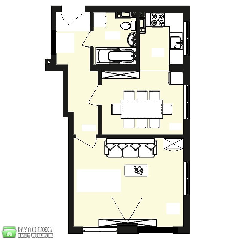 Sell 1-room apartment. Одесса, Марсельская — photo 1