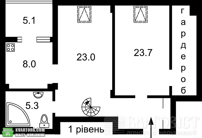 Sell 3-room apartment. Киев, Регенераторная — photo 2