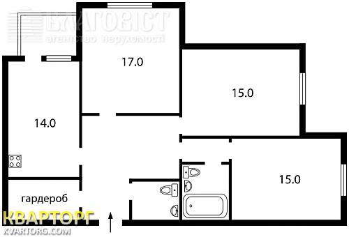 Sell 3-room apartment. Киев, Трутенко — photo 7