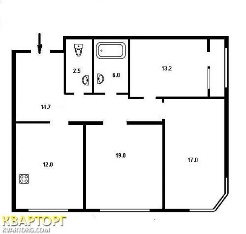 Sell 3-room apartment. Киев,  Депутатская — photo 2