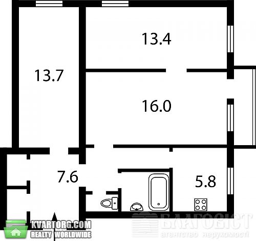 Sell 3-room apartment. Киев, Толстого — photo 8