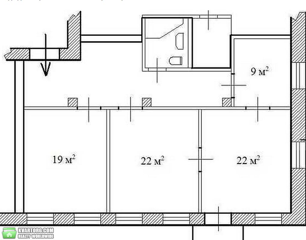 Rent out 3-room apartment. Киев,  Лютеранская — photo 3