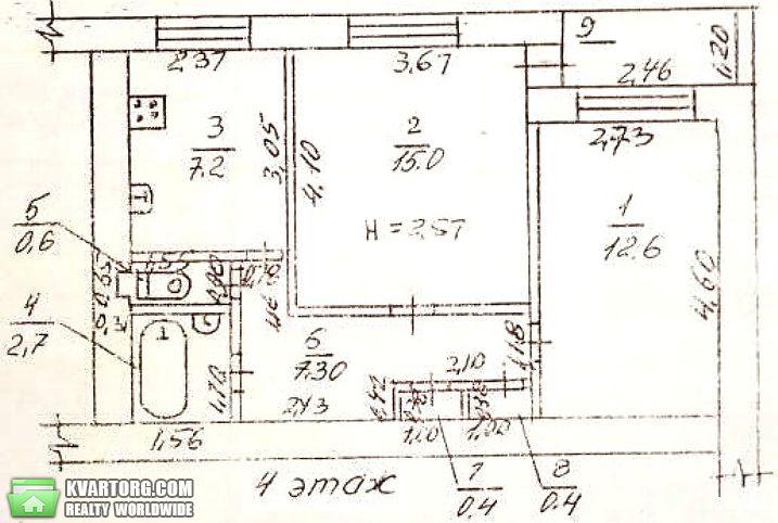 Sell 2-room apartment. Одесса, Качалова — photo 8