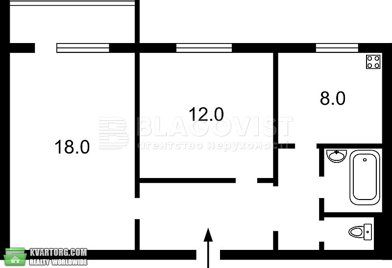 Sell 2-room apartment. Киев,  Беретти — photo 2