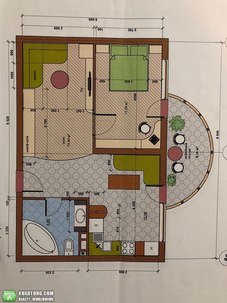 Sell 2-room apartment. Киев,  Вильямса — photo 2