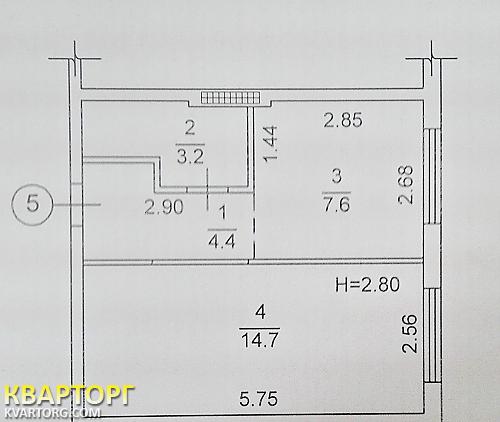Sell 1-room apartment. Одесса, Троллейбусная — photo 1