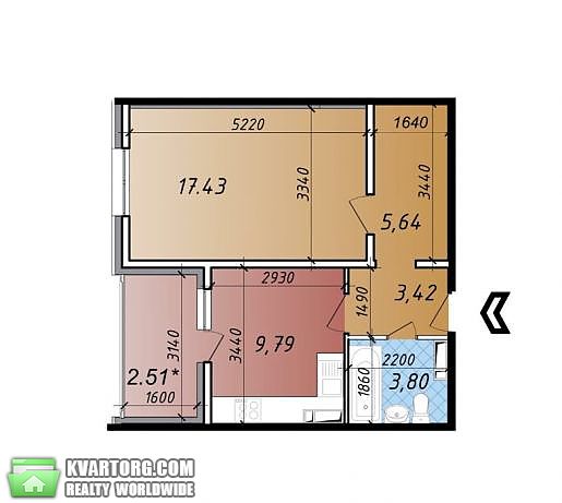 Sell 1-room apartment. Киев,  Глушкова пр — photo 6