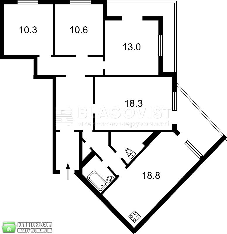 Sell 4-room apartment. Киев,  Святошинская пл — photo 4