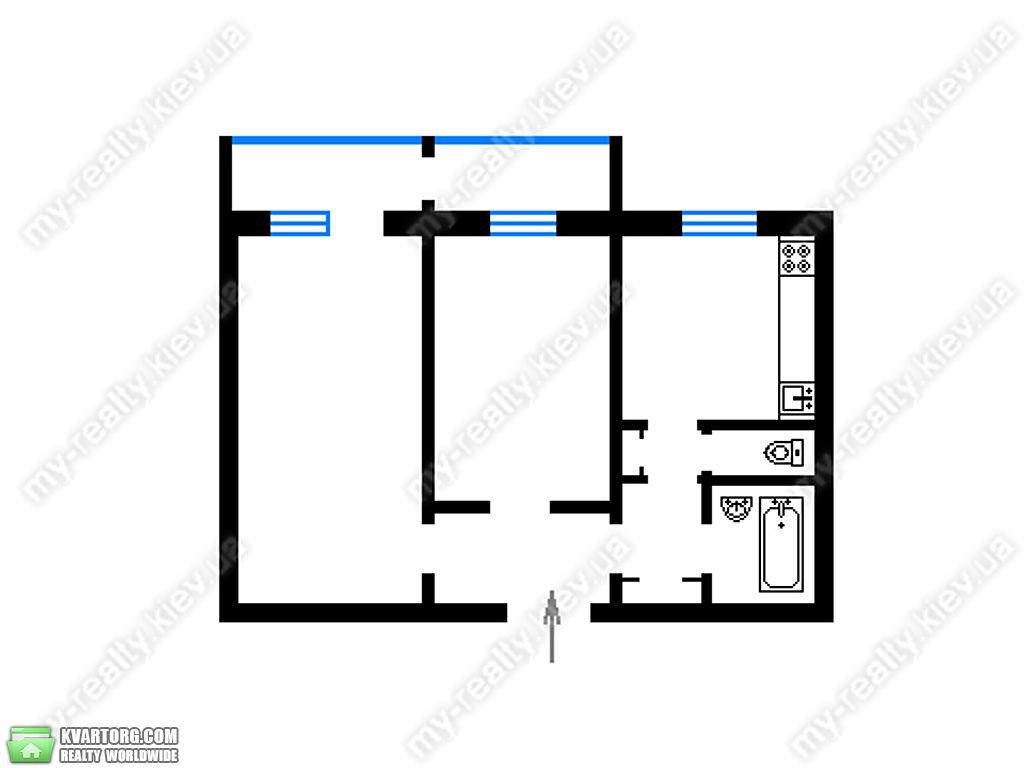 Sell 2-room apartment. Киев,  Закревского — photo 2