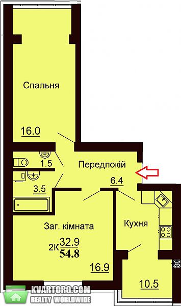 продам 2-комнатную квартиру. Киевская обл.,  Сагайдачного - фото 4
