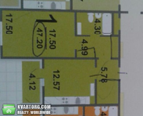 Sell 1-room apartment. Киев,  Трутенко — photo 3