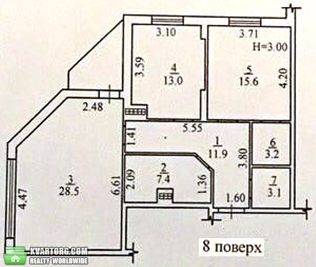 Sell 2-room apartment. Одесса, Французский бульвар — photo 5
