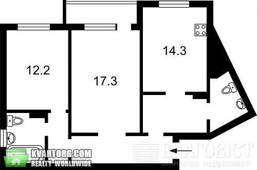 Sell 2-room apartment. Киев, Григоренко пр — photo 4