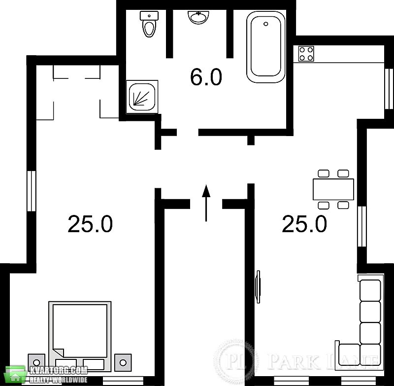 Sell 2-room apartment. Киев,  Саксаганского — photo 2