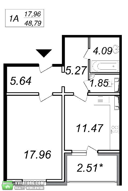 Sell 1-room apartment. Киев, Глушкова просп. — photo 5