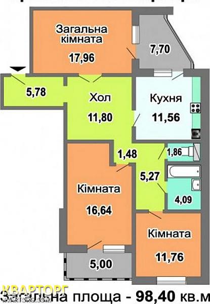Sell 3-room apartment. Киев, Закревского — photo 1