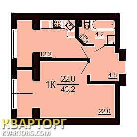 Sell 1-room apartment. Киев, Волынская — photo 5