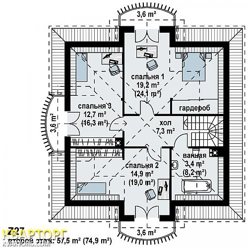 Sell house. Киев,  Трехсвятительская — photo 3