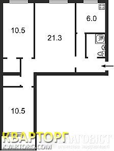 Sell 3-room apartment. Киев, Чигорина — photo 2