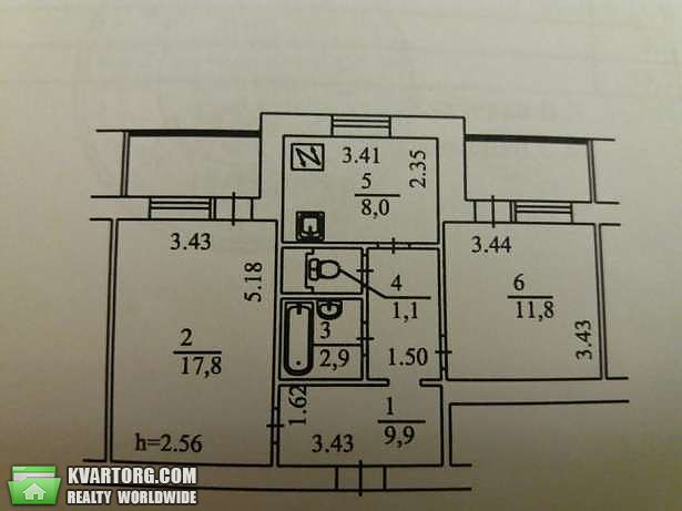 Rent out 2-room apartment. Киев,  Мишуги — photo 10